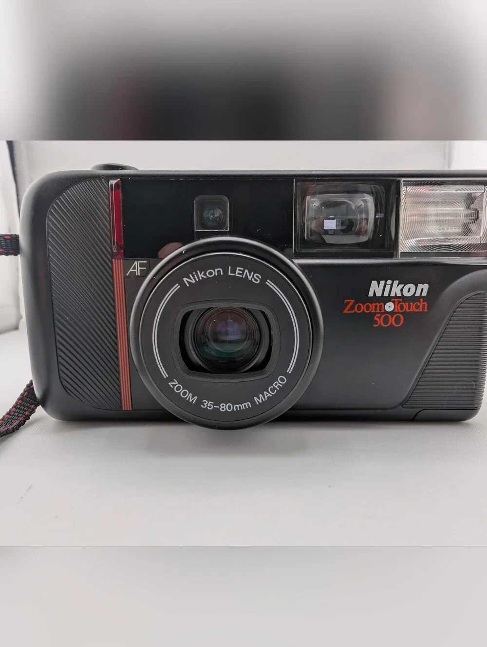 Nikon Zoom Touch 500 AF 35mm Point & Shoot Film Camera NWOT - Tested & Working